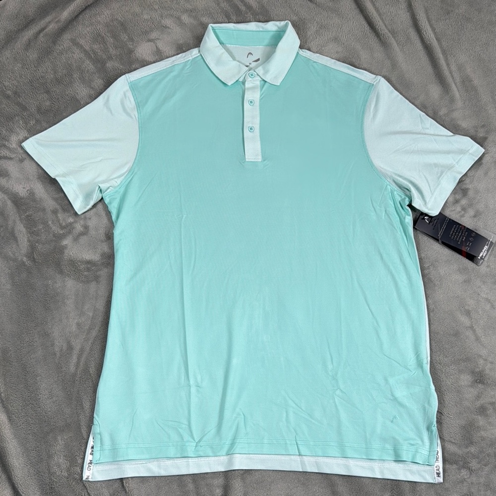 NWT Men's Head Golf Polo Shirt, Size Medium